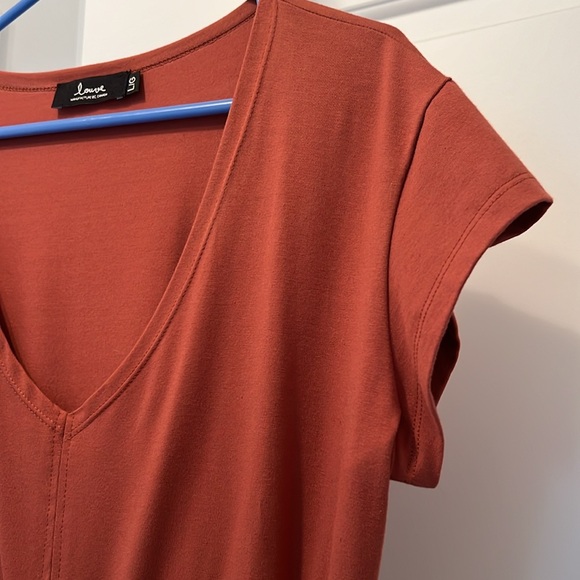 Jumpsuit Louve (design québécois), grandeur large, couleur terracotta - Picture 5 of 6